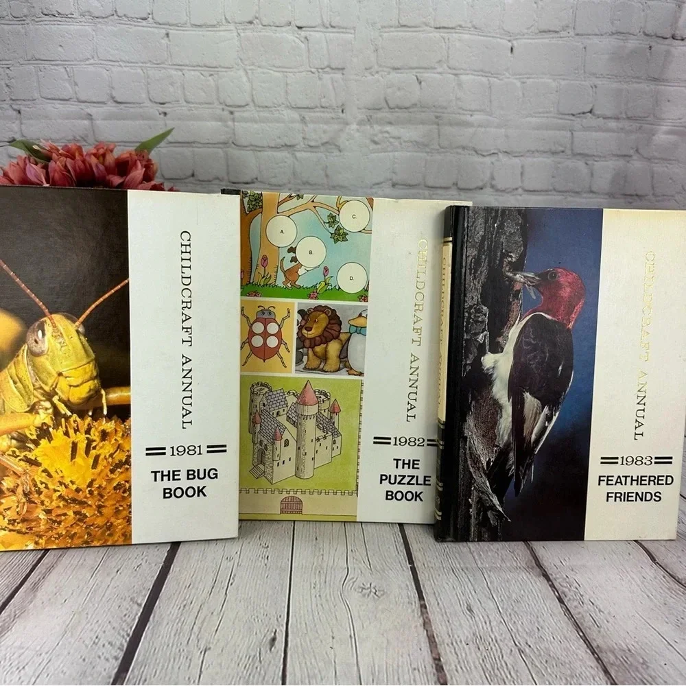 Choice of Vintage childcraft Books 1971-1988